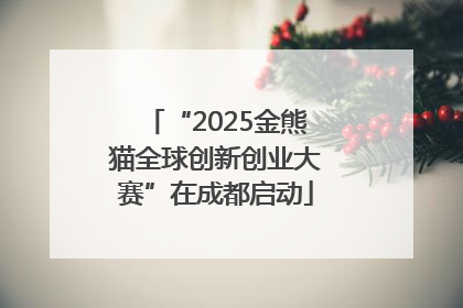 “2025金熊猫全球创新创业大赛”在成都启动