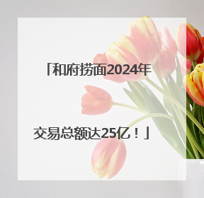 和府捞面2024年交易总额达25亿！