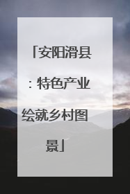 安阳滑县：特色产业绘就乡村图景
