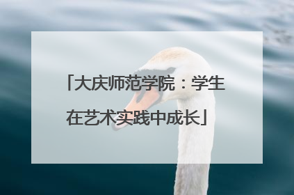 大庆师范学院：学生在艺术实践中成长