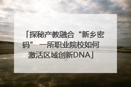 探秘产教融合“新乡密码” 一所职业院校如何激活区域创新DNA