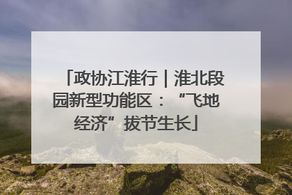 政协江淮行｜淮北段园新型功能区：“飞地经济”拔节生长