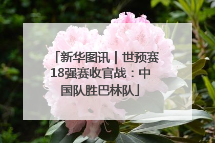 新华图讯｜世预赛18强赛收官战：中国队胜巴林队
