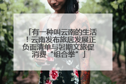 有一种叫云南的生活！云南发布旅居发展正负面清单与暑期文旅促消费“组合拳”