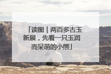 读图｜两百多古玉新展，先看一只玉润而呆萌的小熊