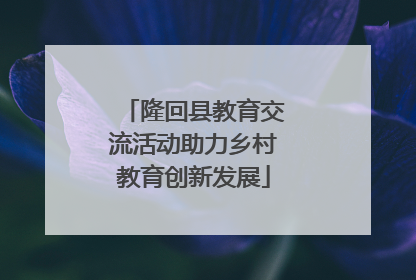 隆回县教育交流活动助力乡村教育创新发展
