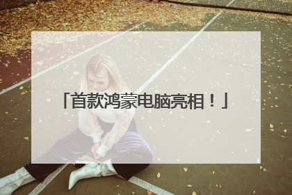 首款鸿蒙电脑亮相！