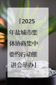 2025年盐城市集体协商集中要约行动推进会举办