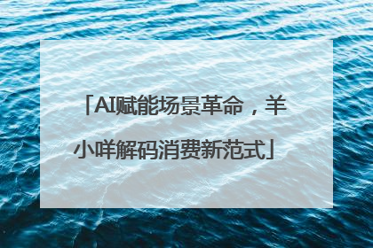 AI赋能场景革命，羊小咩解码消费新范式